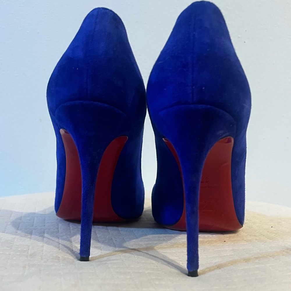 Christian Louboutin Royal Blue Heels 🔥